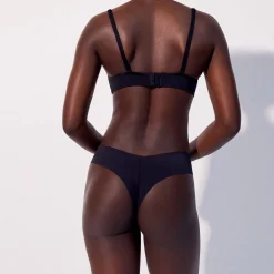 Soutien-gorge bandeau en microfibre