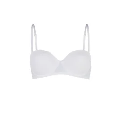 Soutien-gorge bandeau en microfibre