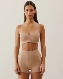 Soutien-gorge brassière triangle en seamless