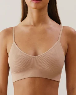Soutien-gorge brassière triangle en seamless
