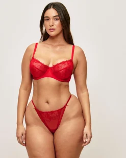 Soutien-gorge corbeille avec broderies