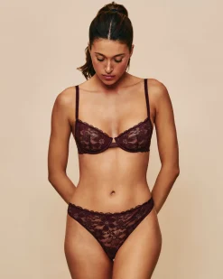 Soutien-gorge corbeille en dentelle