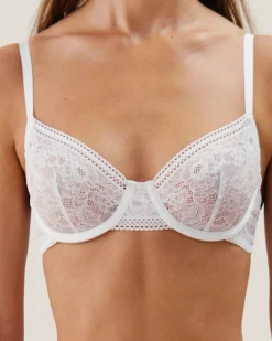Soutien-gorge corbeille en dentelle