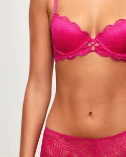 Soutien-gorge push-up en dentelle