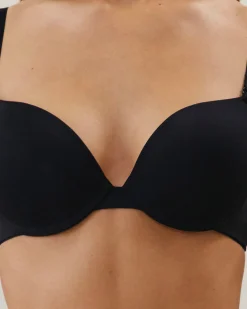 Soutien-gorge push-up en microfibre