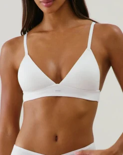 Soutien-gorge triangle ampliforme en coton biologique