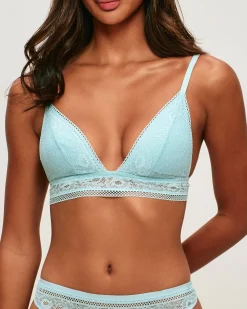Soutien-gorge triangle en dentelle