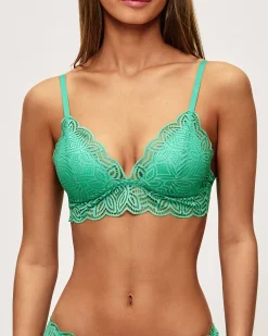 Soutien-gorge triangle en dentelle
