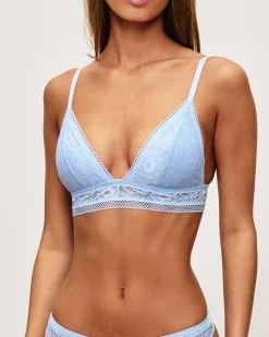 Soutien-gorge triangle en dentelle