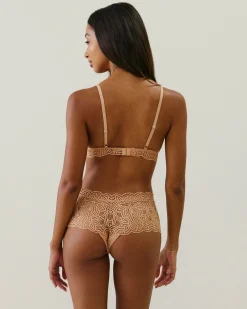 Soutien-gorge triangle en dentelle