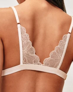 Soutien-gorge triangle en dentelle