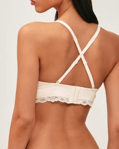 Soutien-gorge triangle en microfibre