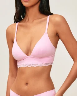 Soutien-gorge triangle en microfibre