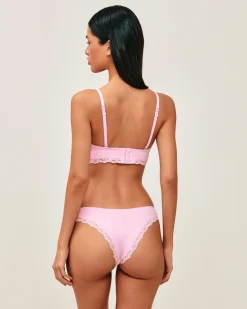 Soutien-gorge triangle en microfibre