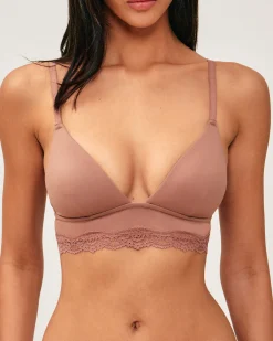 Soutien-gorge triangle en microfibre