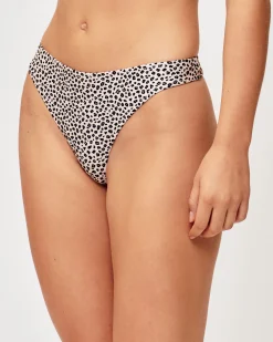 String - Bas de maillot de bain léopard