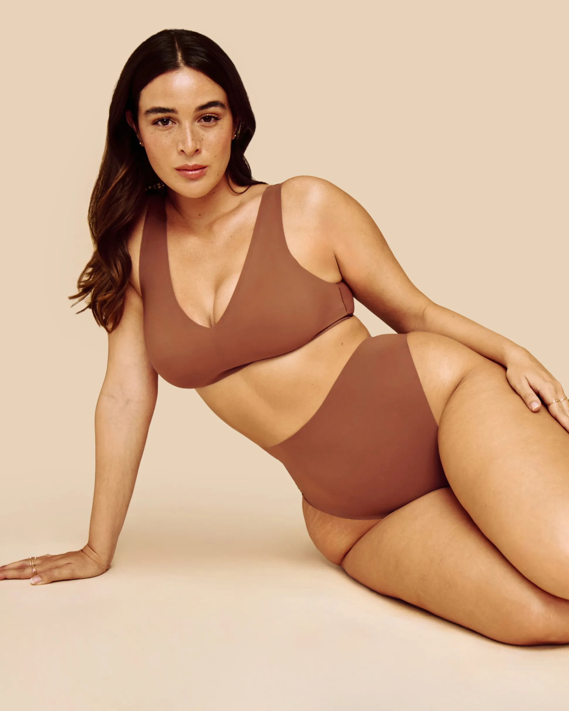 String taille haute en microfibre