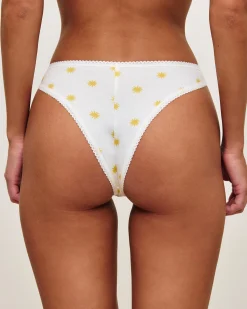 Tanga en coton motifs soleils
