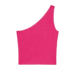 Top asymétrique en crochet