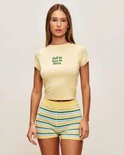 T-shirt en jersey avec broderie 