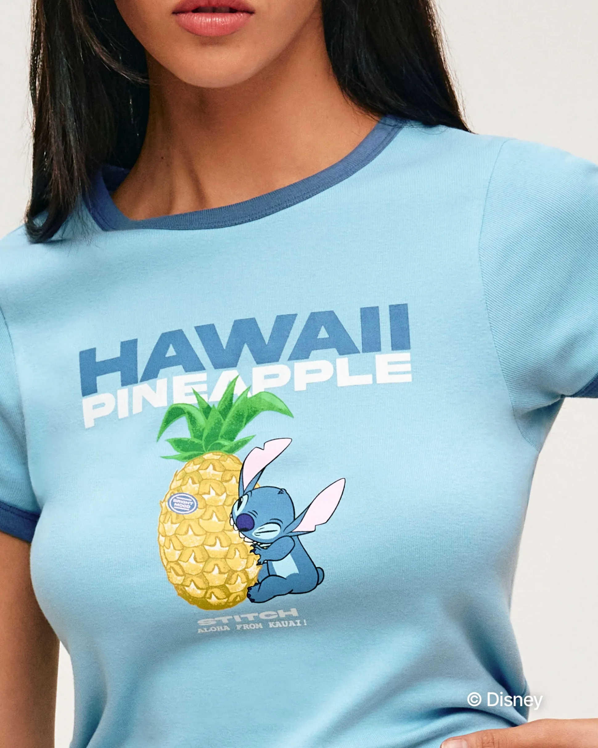 T-shirt en jersey Stitch