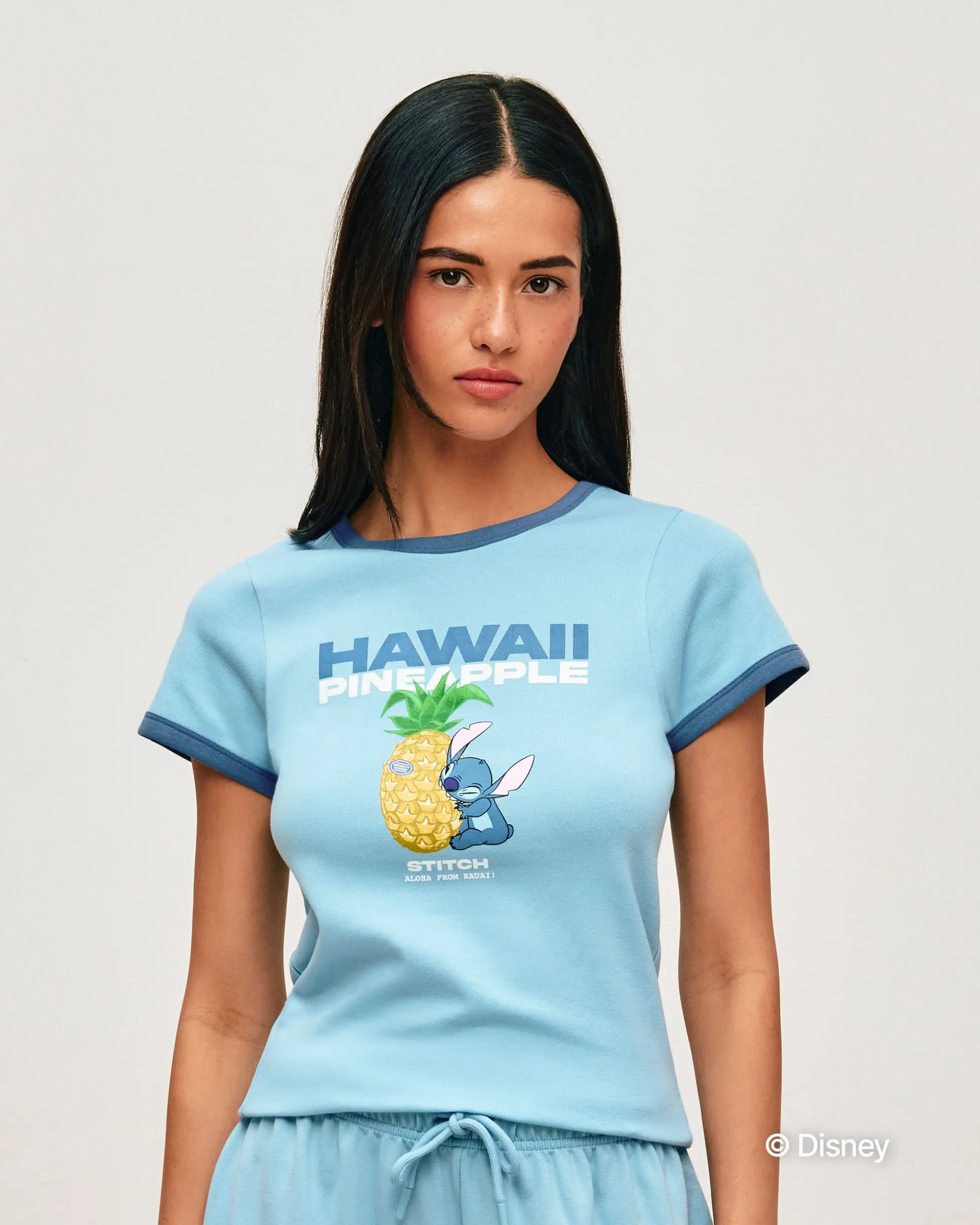 T-shirt en jersey Stitch